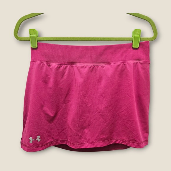 Under Armour Pants - Under‎ Armour HeatGear Athletic Skort Women's Size Large Pink Performance Skirt